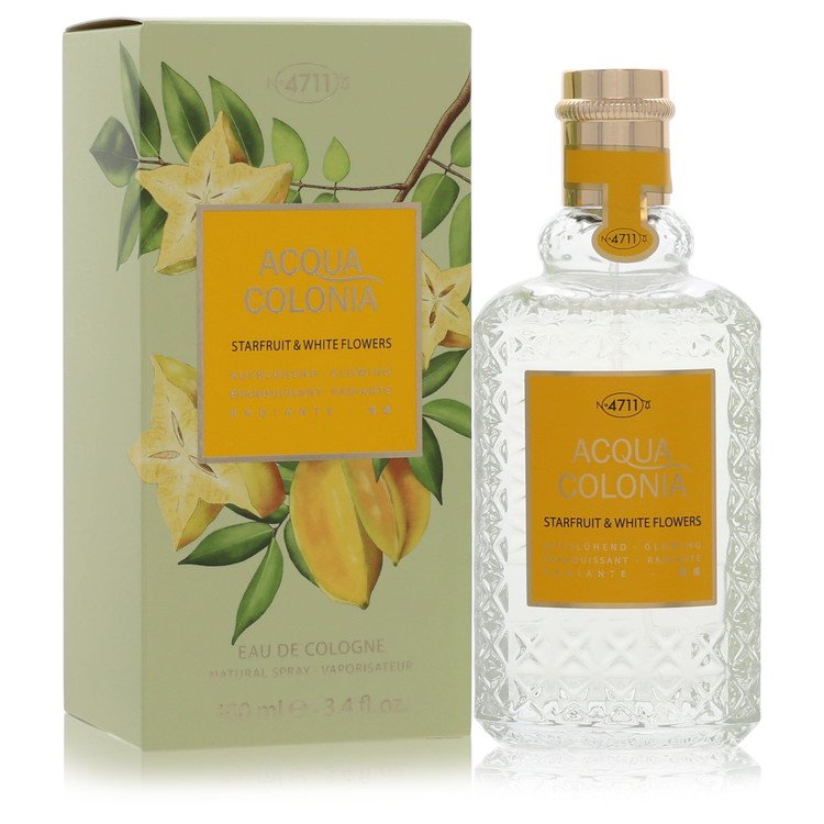 4711 Acqua Colonia Starfruit & White Flowers by 4711 - Cologne Spray (Unisex) 3.4 oz