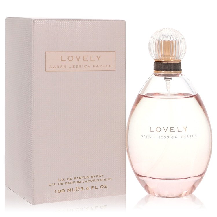 Lovely by Sarah Jessica Parker - Eau De Parfum Spray + 1/2 Oz Travel Edp Spray (Unboxed) 3.4 oz