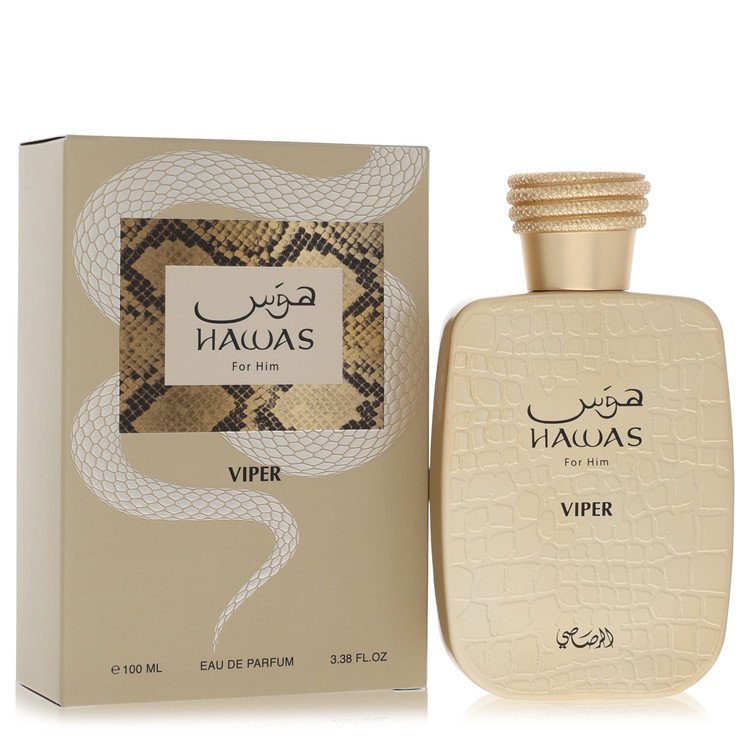 Hawas Viper by Rasasi - Eau De Parfum Spray (Unboxed) 3.38 oz