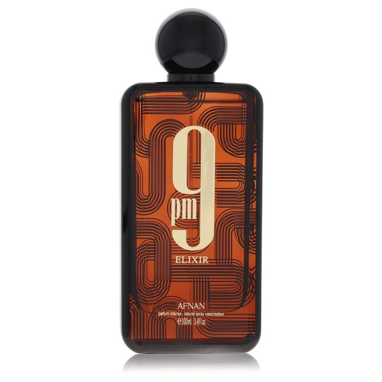 Afnan 9Pm Elixir Intense by Afnan - Parfum Intense Spray (Unisex Unboxed) 3.4 oz