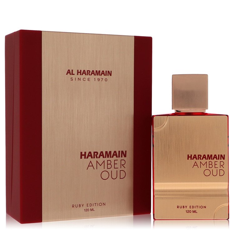 Al Haramain Amber Oud Ruby by Al Haramain - Eau De Parfum Spray (Unisex Unboxed) 4 oz