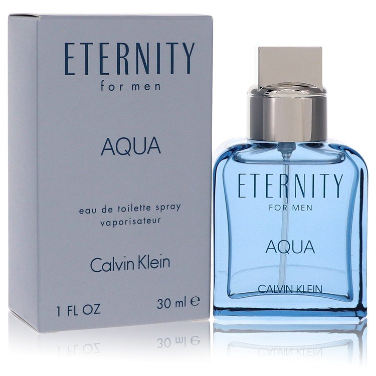 Eternity Aqua by Calvin Klein - Eau De Toilette Spray 1 oz