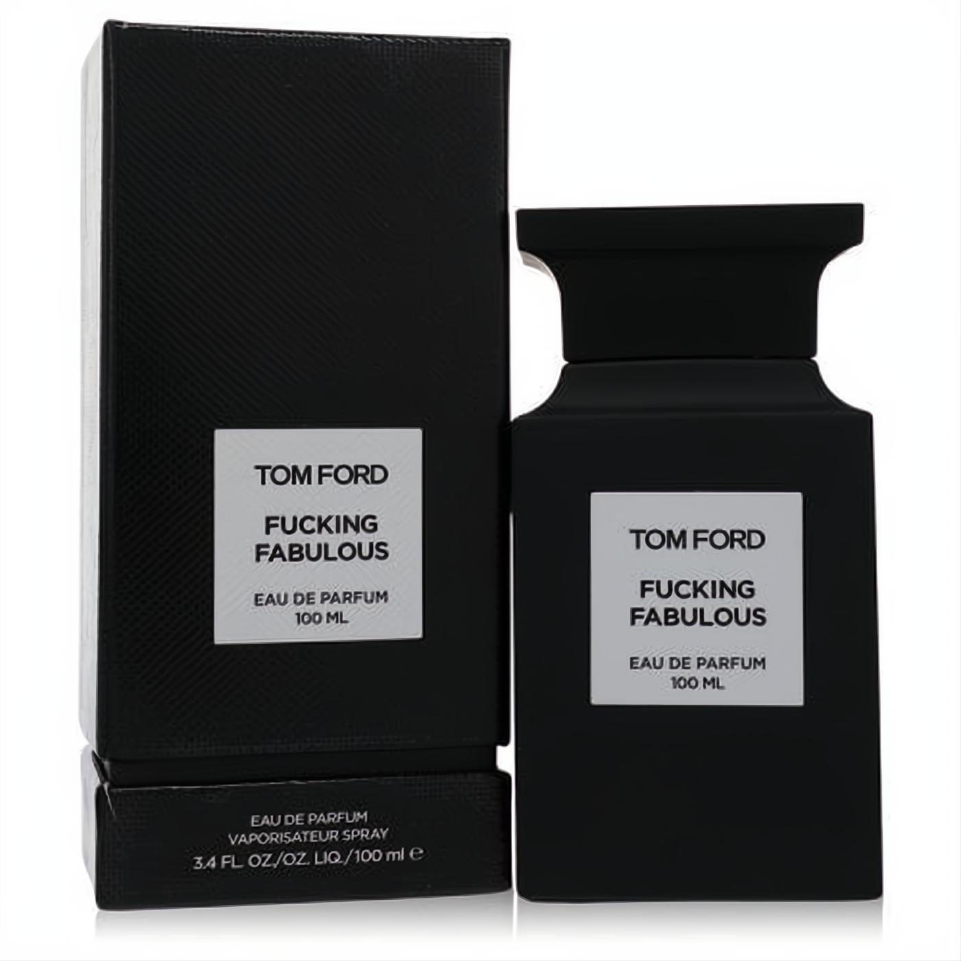 Experience Tom Ford Fucking Fabulous 100ml Eau De Parfum. Bold matte black bottle and elegant textured luxury box.