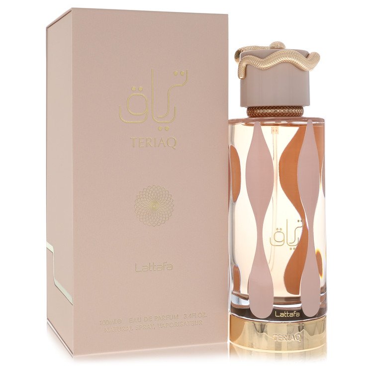 Lattafa Teriaq by Lattafa - Eau De Parfum Spray (Unisex) 3.4 oz