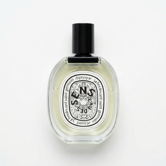 Fragrance Bottle — Flat Lay - Front | Generated by Modelize