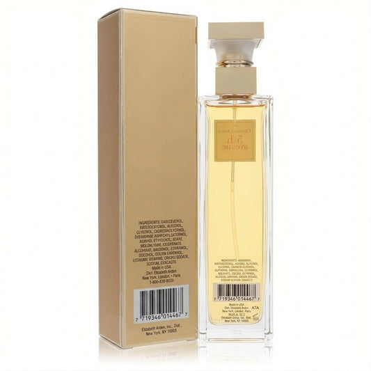 Perfume bottle and packaging — Studio - Back View | Generated by Modelize