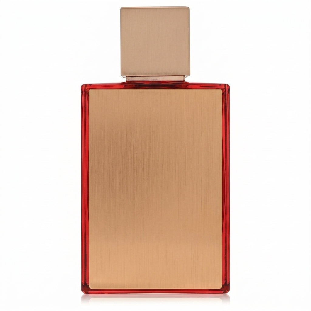 Fragrance bottle — Studio - Back View | Generated by Modelize