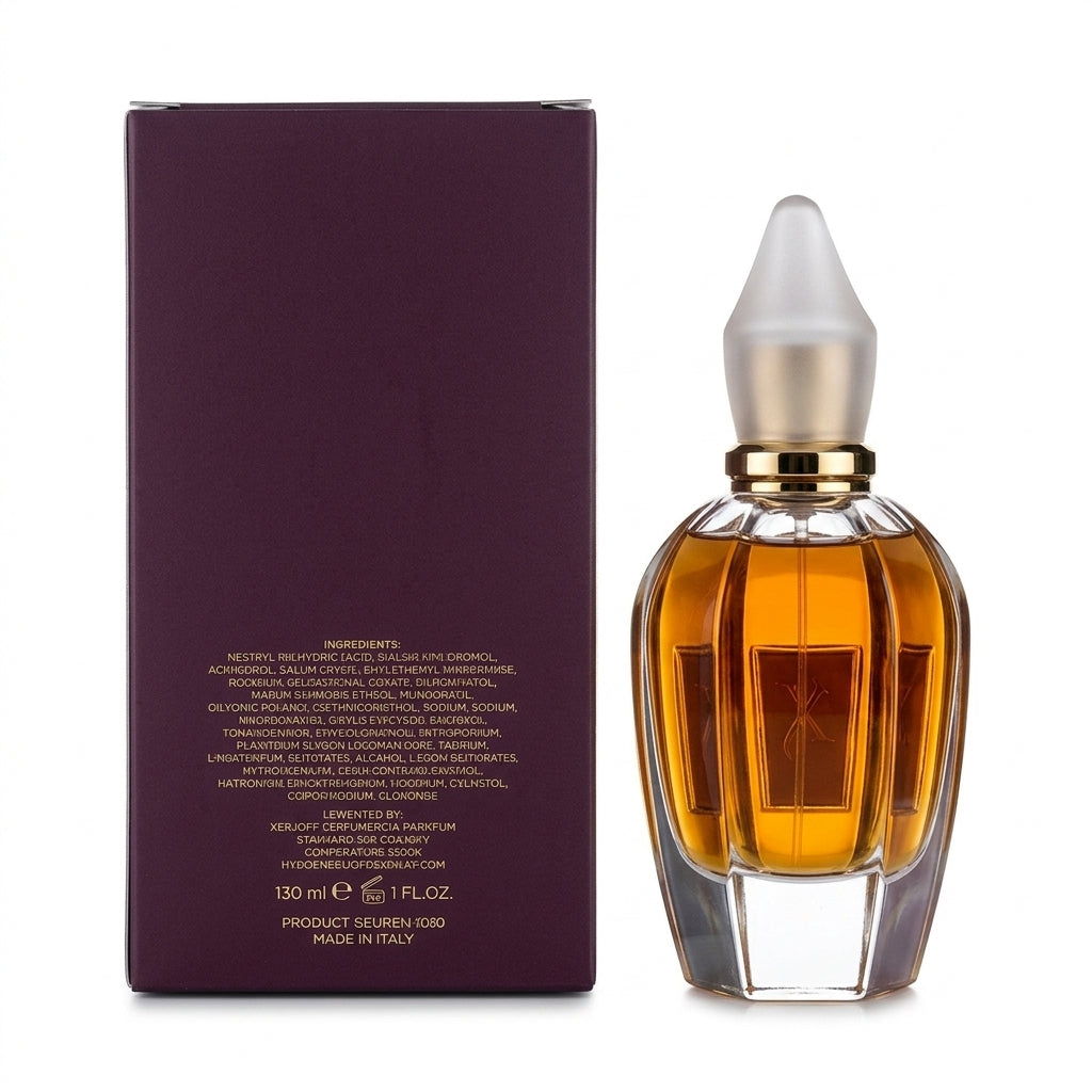 Eau De Parfum Spray and packaging — Studio - Back View | Generated by Modelize