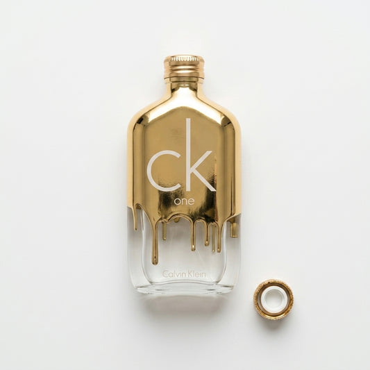 Fragrance Bottle — Flat Lay - Front | Generated by Modelize