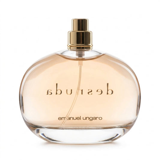 Perfume bottle — Studio - Back View | Generated by Modelize