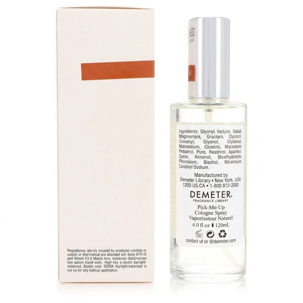 Cologne Spray — Studio - Back View | Generated by Modelize