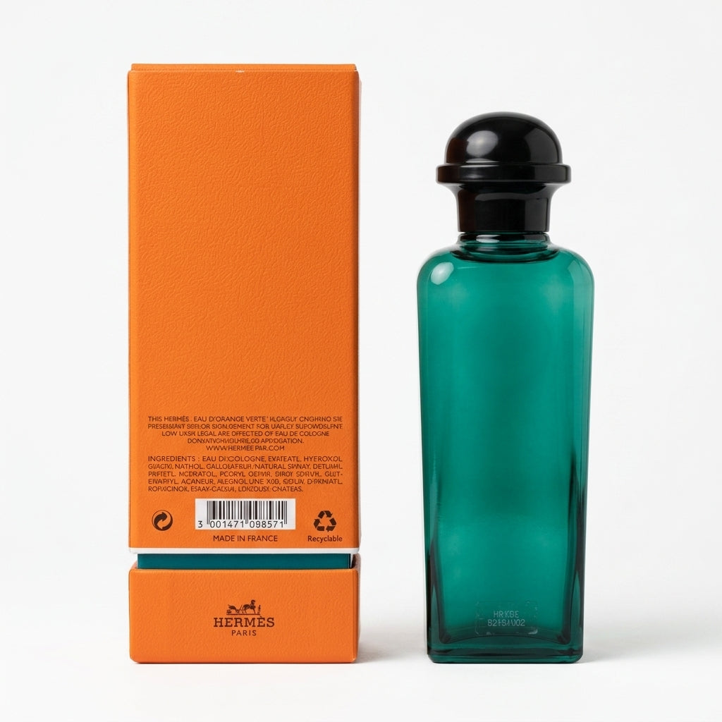 Eau De Cologne Spray — Studio - Back View | Generated by Modelize