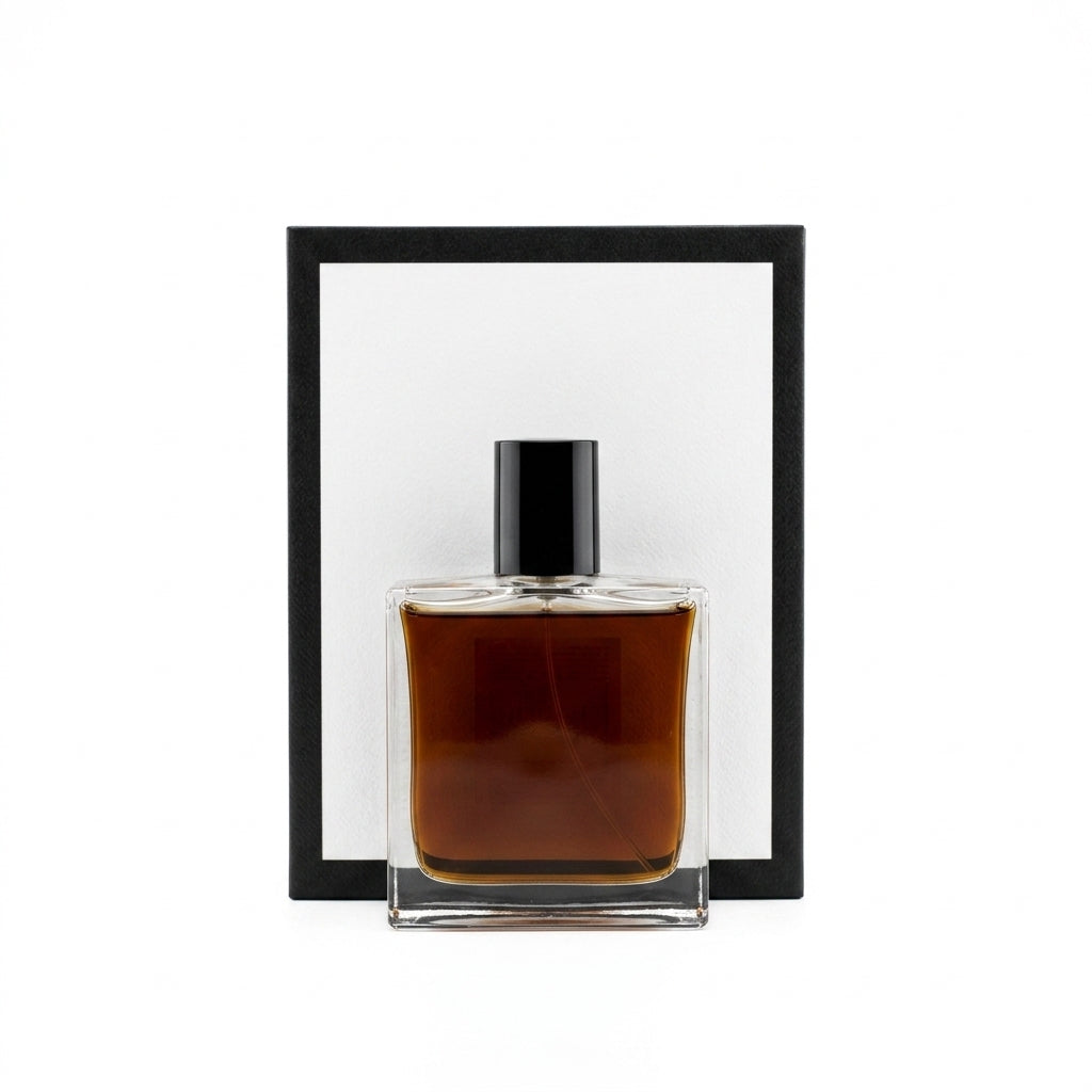 Extrait De Parfum — Studio - Back View | Generated by Modelize