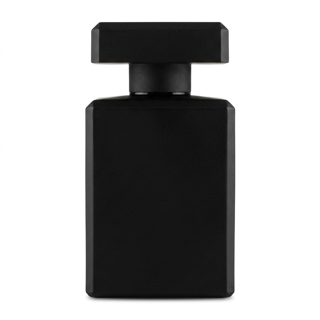 Perfume bottle — Studio - Back View | Generated by Modelize