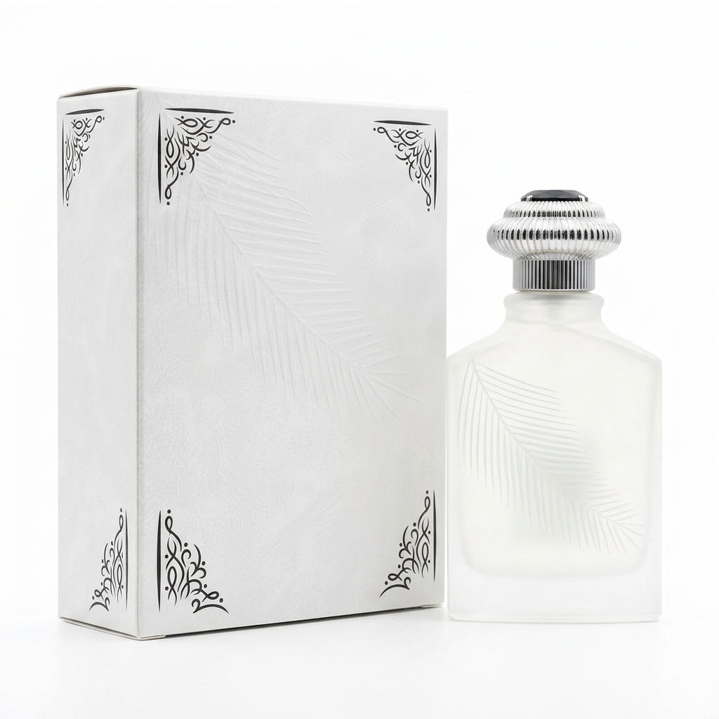 Eau De Parfum Fragrance — Studio - Back View | Generated by Modelize
