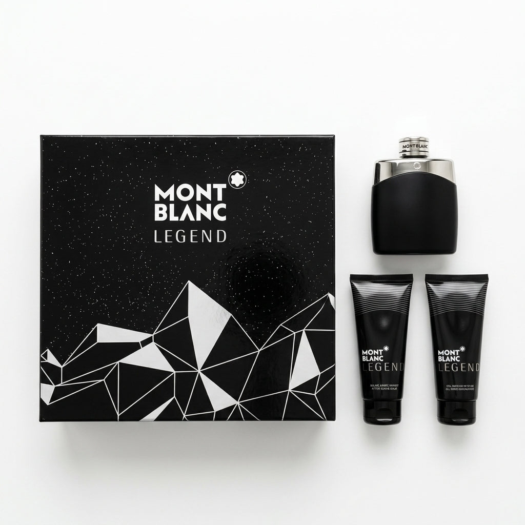 Fragrance Gift Set — Flat Lay - Front | Generated by Modelize