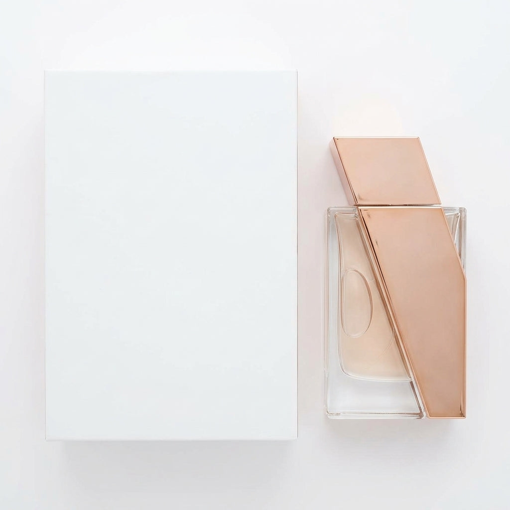 Luxury fragrance set — Flat Lay - Back | Generated by Modelize