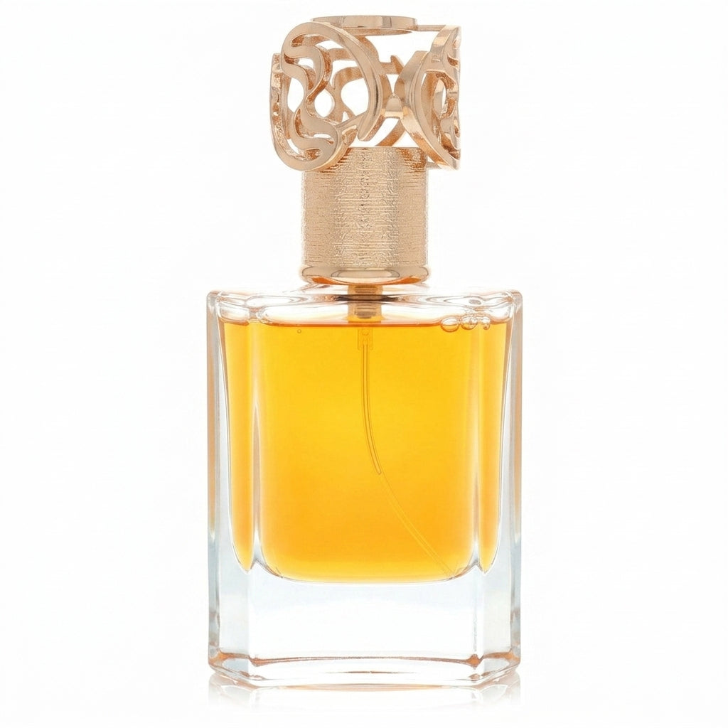 Perfume Bottle — Studio - Back View | Generated by Modelize