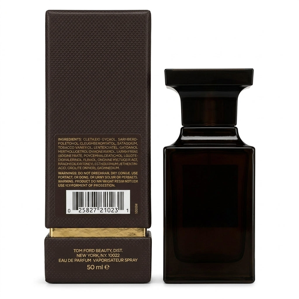 Luxury Fragrance — Studio - Back View | Generated by Modelize