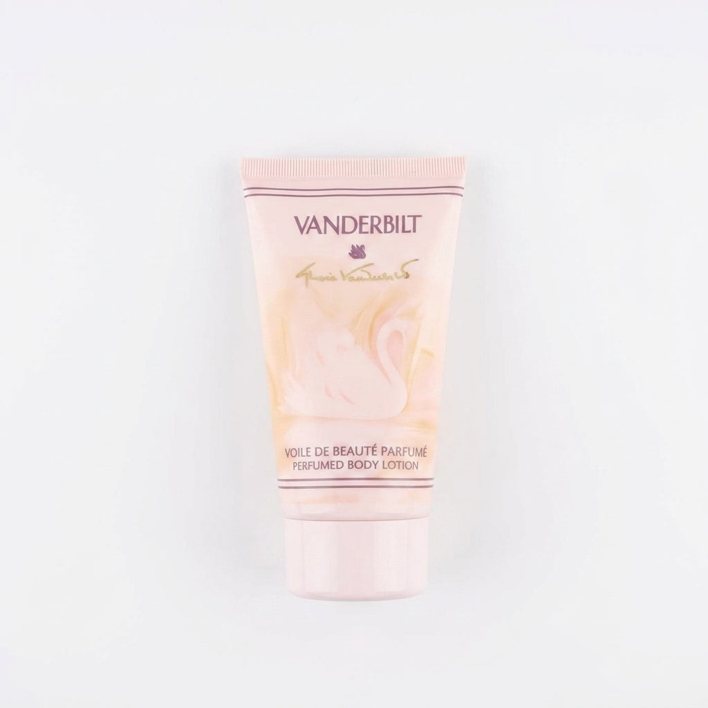 Body lotion tube — Flat Lay - Front | Generated by Modelize