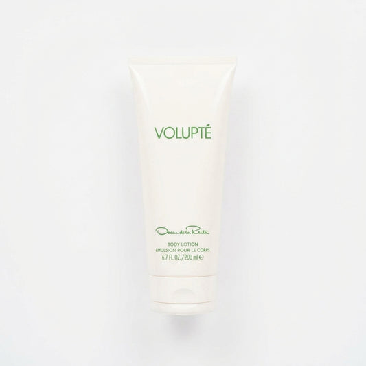 Body Lotion Tube — Flat Lay - Front | Generated by Modelize