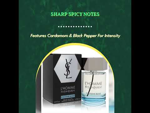 L'homme Cologne Bleue by Yves Saint LaurentEau De Toilette Spray 3.4 ozMen(cologne, perfume, fragrance)