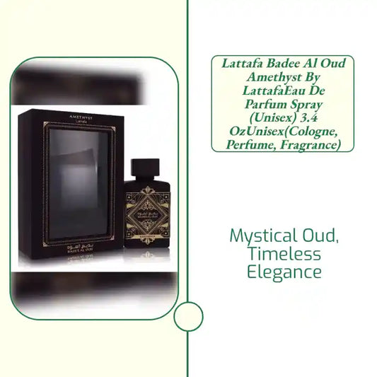 Lattafa Badee Al Oud Amethyst by LattafaEau De Parfum Spray (Unisex) 3.4 ozUnisex(cologne, perfume, fragrance) by@Outfy