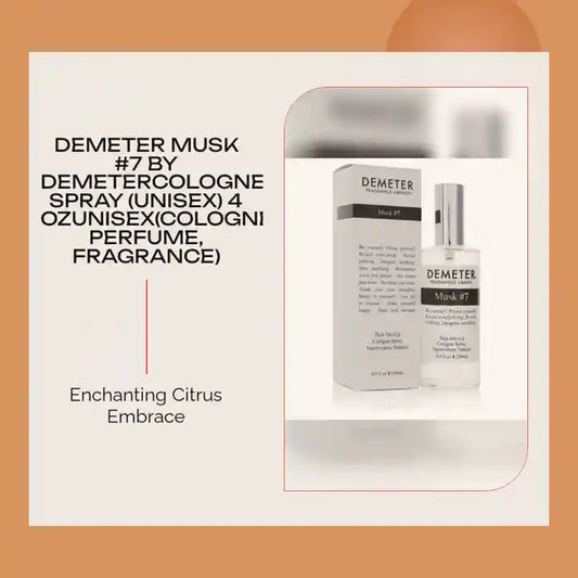 Demeter Musk #7 by DemeterCologne Spray (Unisex) 4 ozUnisex(cologne, perfume, fragrance) by@Outfy