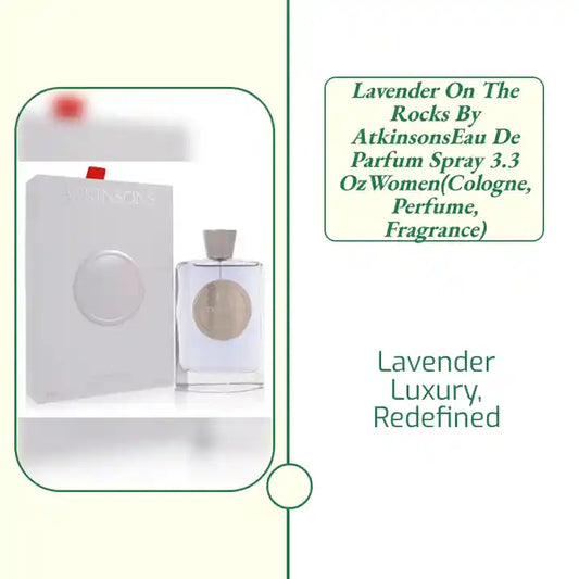 Lavender on the Rocks by AtkinsonsEau De Parfum Spray 3.3 ozWomen(cologne, perfume, fragrance) by@Outfy