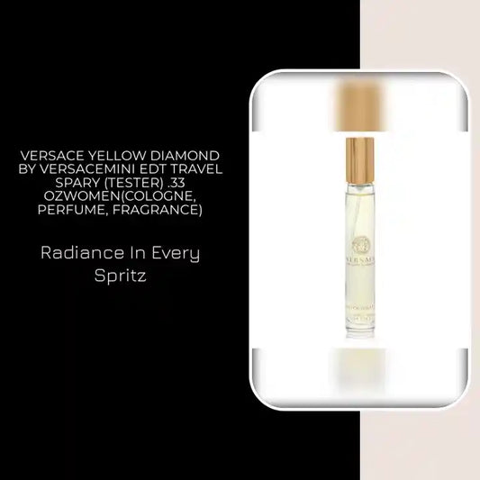 Versace Yellow Diamond by VersaceMini EDT Travel Spary (Tester) .33 ozWomen(cologne, perfume, fragrance) by@Outfy