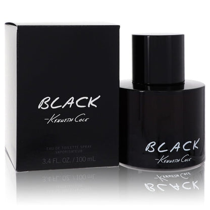 Kenneth Cole Black by Kenneth Cole - Gift Set -- 3.4 oz Eau De Toilette Spray + 3.4 oz After Shave Balm + 6 oz Body Spray