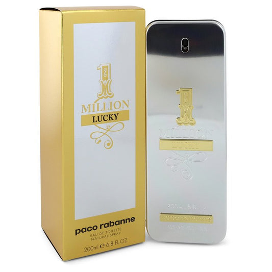 1 Million Lucky by Paco Rabanne - Eau De Toilette Spray 6.8 oz