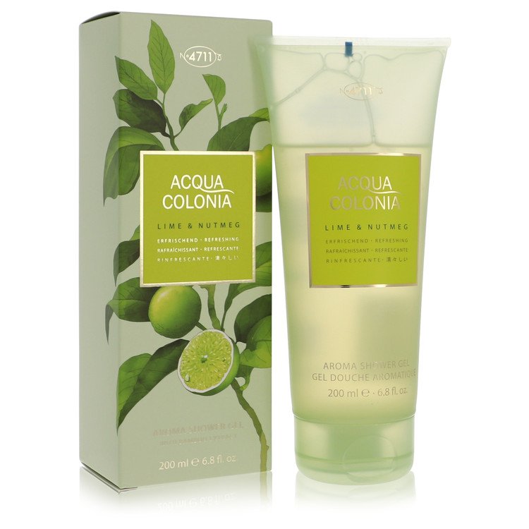 4711 Acqua Colonia Lime & Nutmeg by 4711 - Shower Gel 6.8 oz