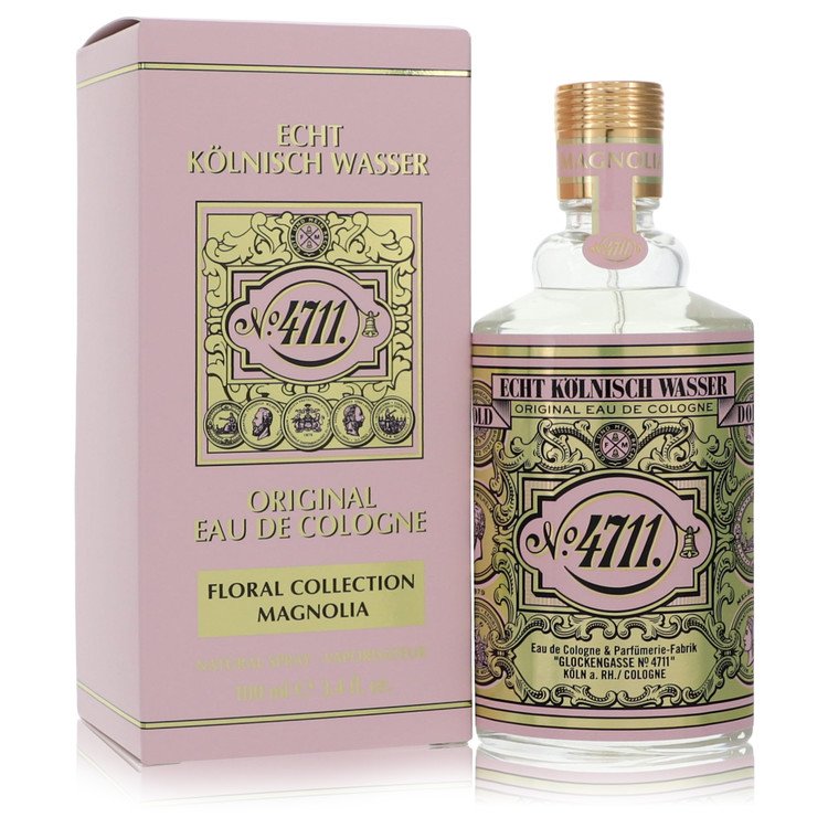4711 Floral Collection Magnolia by 4711 - Eau De Cologne Spray (Unisex) 3.4 oz
