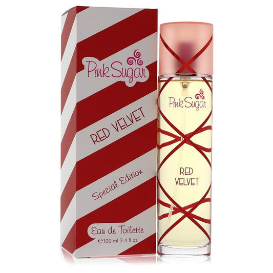 Pink Sugar Red Velvet by Aquolina - Eau De Toilette Spray (Tester) 3.4 oz