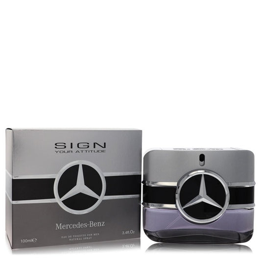 Mercedes Benz Sign Your Attitude by Mercedes Benz - Eau De Toilette Spray (Unboxed) 3.4 oz