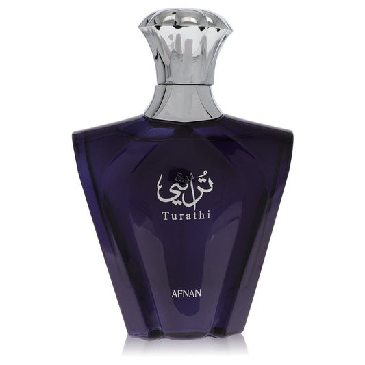 Afnan Turathi Blue by Afnan - Eau De Parfum Spray (Unboxed) 3 oz