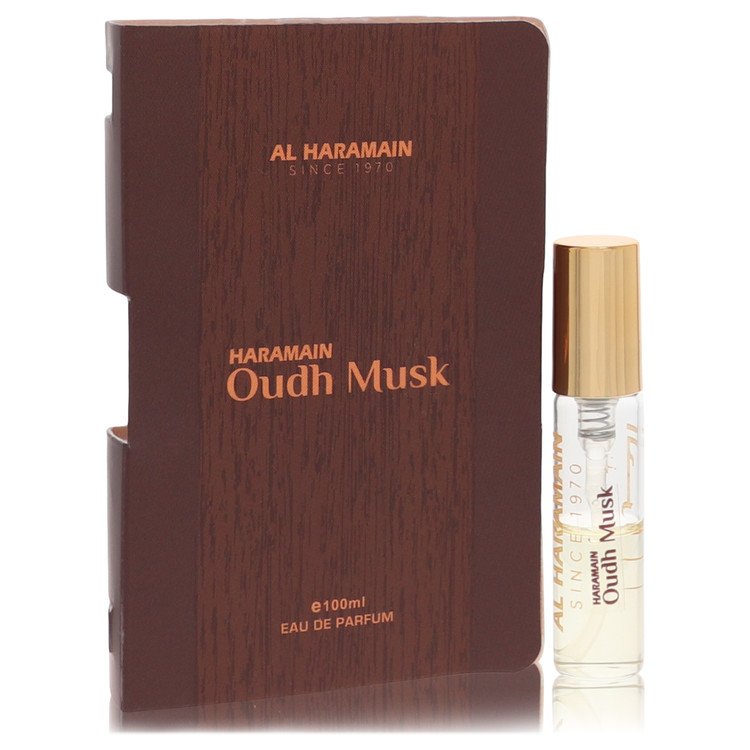 Al Haramain Oudh Musk by Al Haramain - Vial (sample) .06 oz