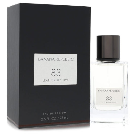 Banana Republic 83 Leather Reserve by Banana Republic - Eau De Parfum Spray (Unisex) 2.5 oz