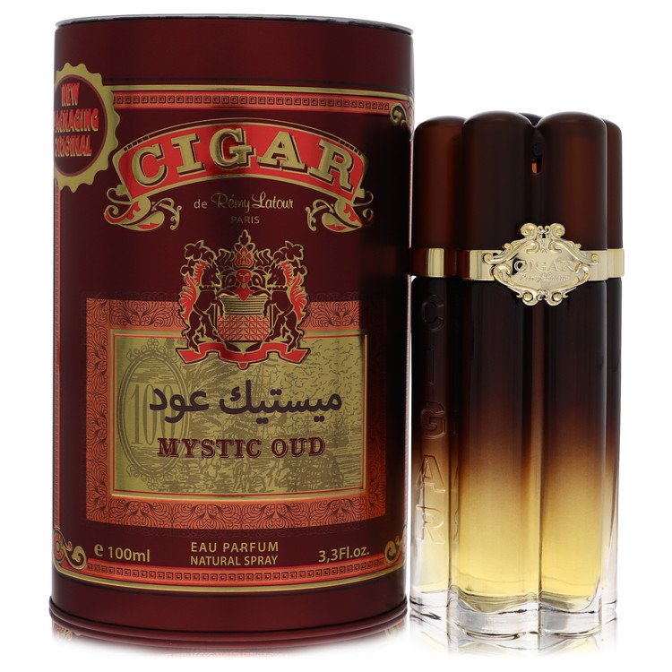 Cigar Mystic Oud by Remy Latour - Eau De Parfum Spray 3.3 oz