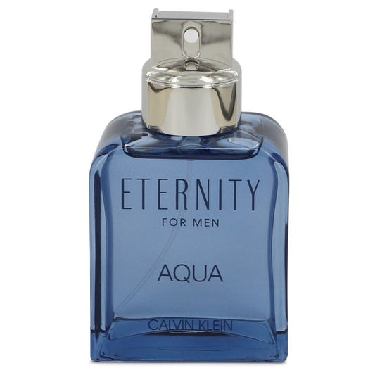 Eternity Aqua by Calvin Klein - Eau De Toilette Spray (Tester) 3.4 oz
