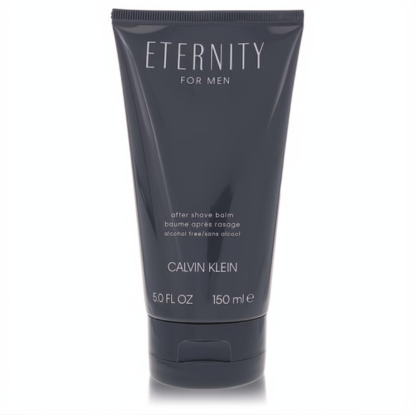 Elevate your routine with Eternity For Men After Shave Balm. Sleek 5 oz dark gray tube, alcohol-free for a refreshing feel.