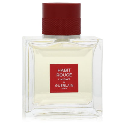 Habit Rouge L'instinct by Guerlain - Eau De Toilette Intense Spray (Unboxed) 1.6 oz