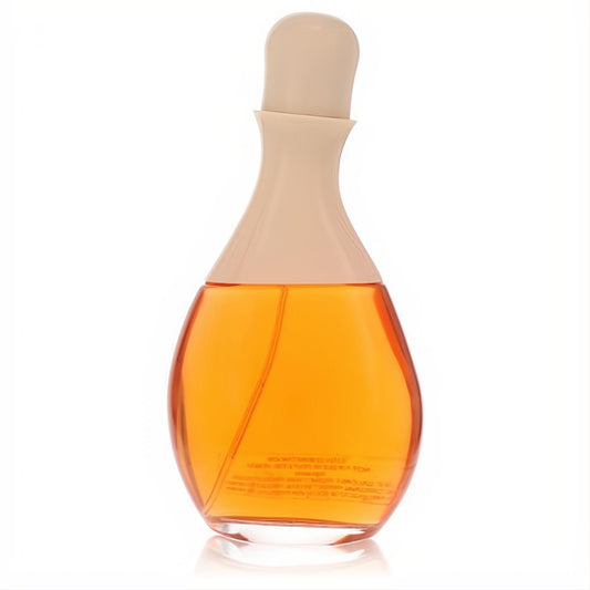 Halston by Halston women's cologne tester, 3.4 oz, in a sleek, curved glass bottle with radiant orange fragrance and a chic cream cap.