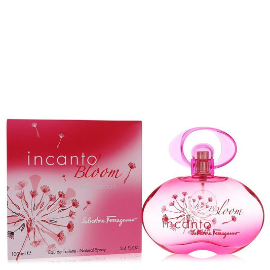 Incanto Bloom by Salvatore Ferragamo - Eau De Toilette Spray (New Packaging) 3.4 oz