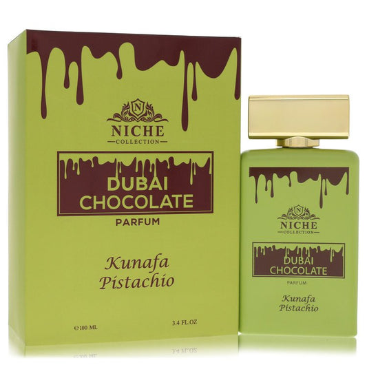 Khalis Niche Dubai Chocolate Kunafa Pistachio by Khalis - Parfum Spray 3.4 oz