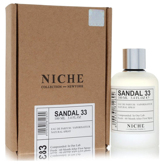 Khalis Sandal 33 Niche Collection by Khalis - Eau De Parfum Spray 3.4 oz