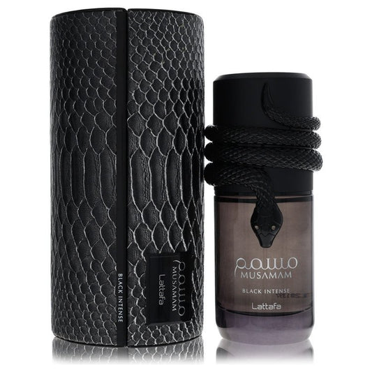 Lattafa Musamam Black Intense by Lattafa - Eau De Parfum Spray 3.4 oz