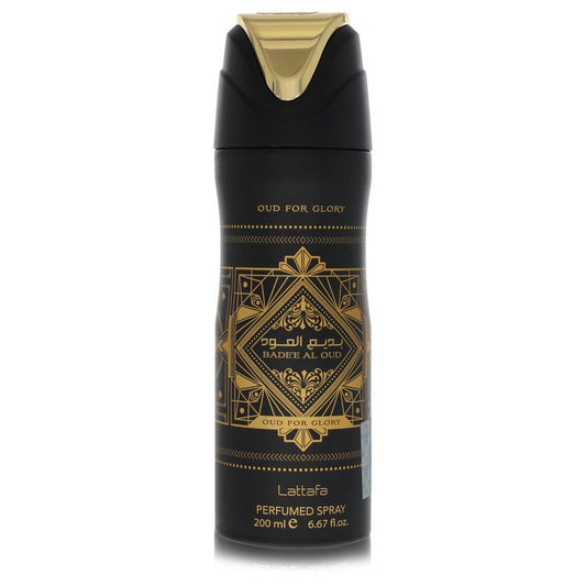Lattafa Badee Al Oud Oud For Glory by Lattafa - Body Spray 6.67 oz