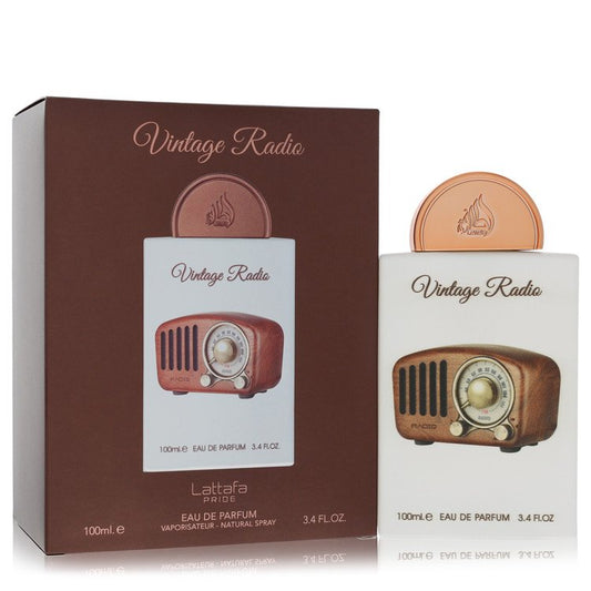 Lattafa Pride Vintage Radio by Lattafa - Eau De Parfum Spray (Unisex) 3.4 oz